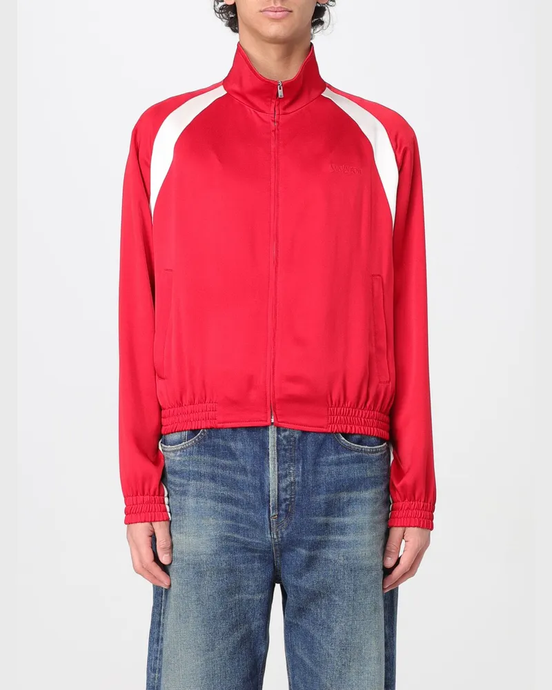 Saint Laurent Jacke herren Rot