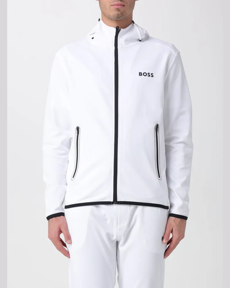 HUGO BOSS Sweatshirt herren Weiß