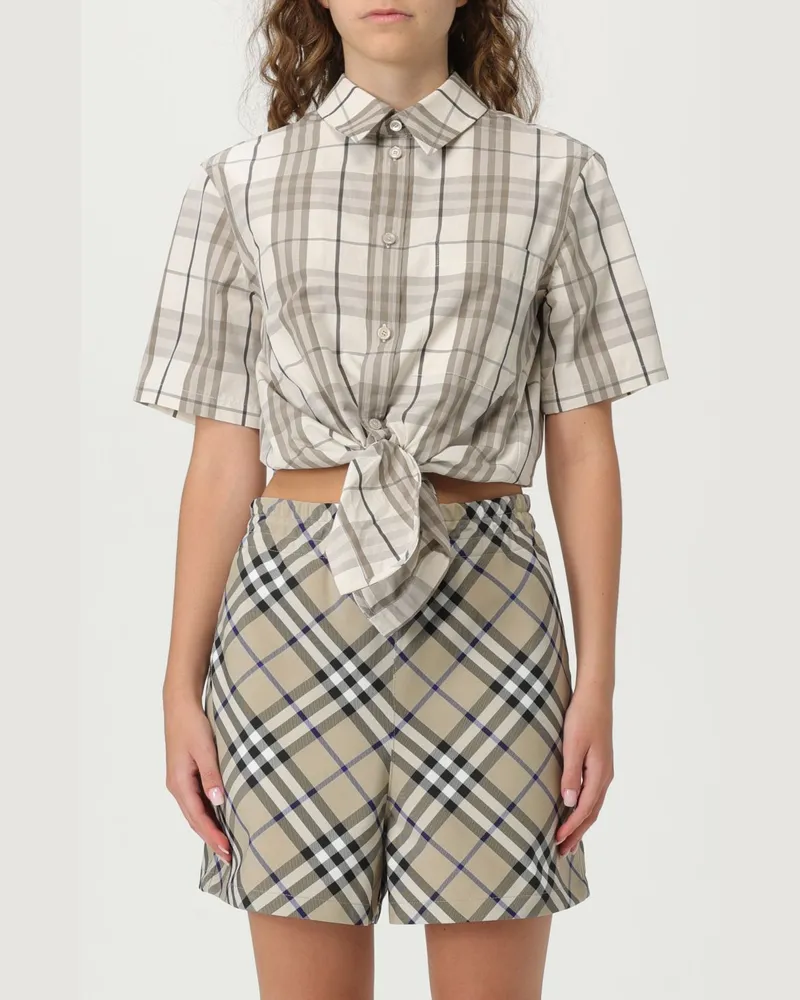 Burberry T-shirt damen Beige