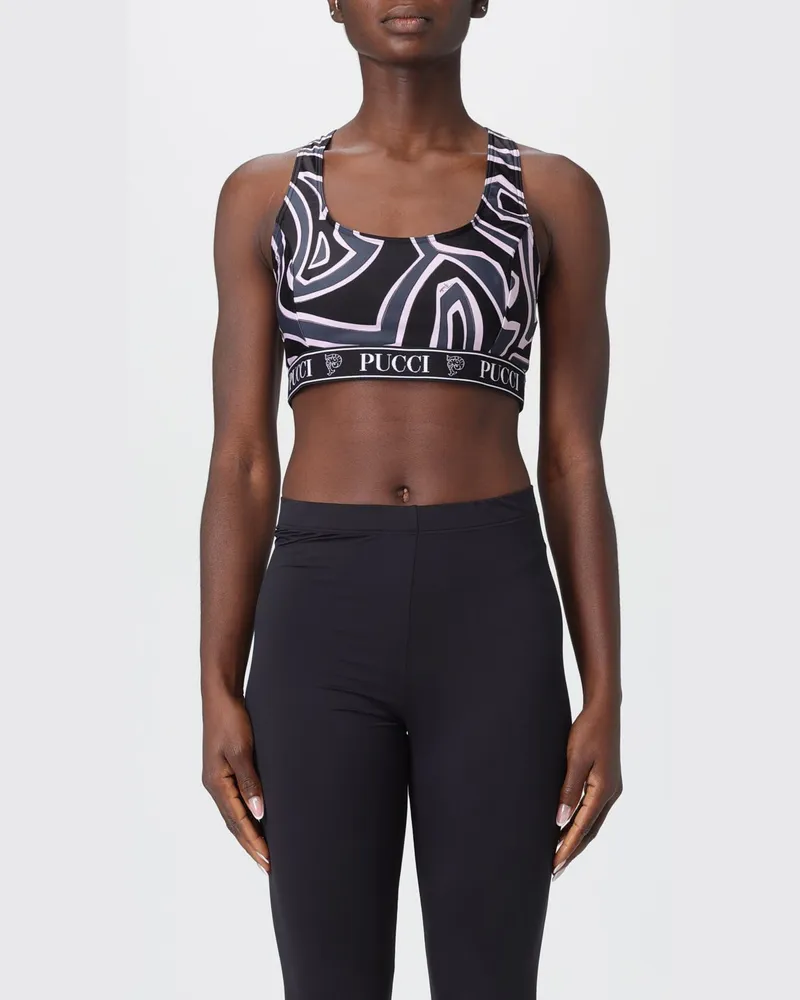 Emilio Pucci Top damen Schwarz