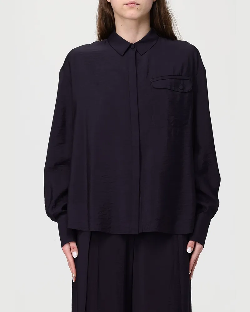 Emporio Armani Hemdbluse damen Blau