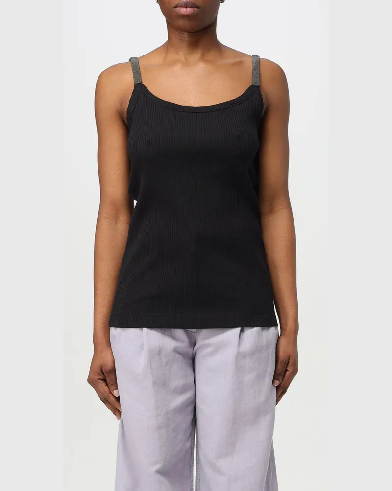 Brunello Cucinelli Top damen Schwarz