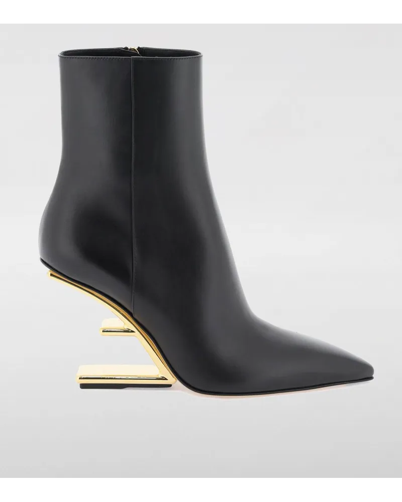 Fendi Stiefel Schwarz