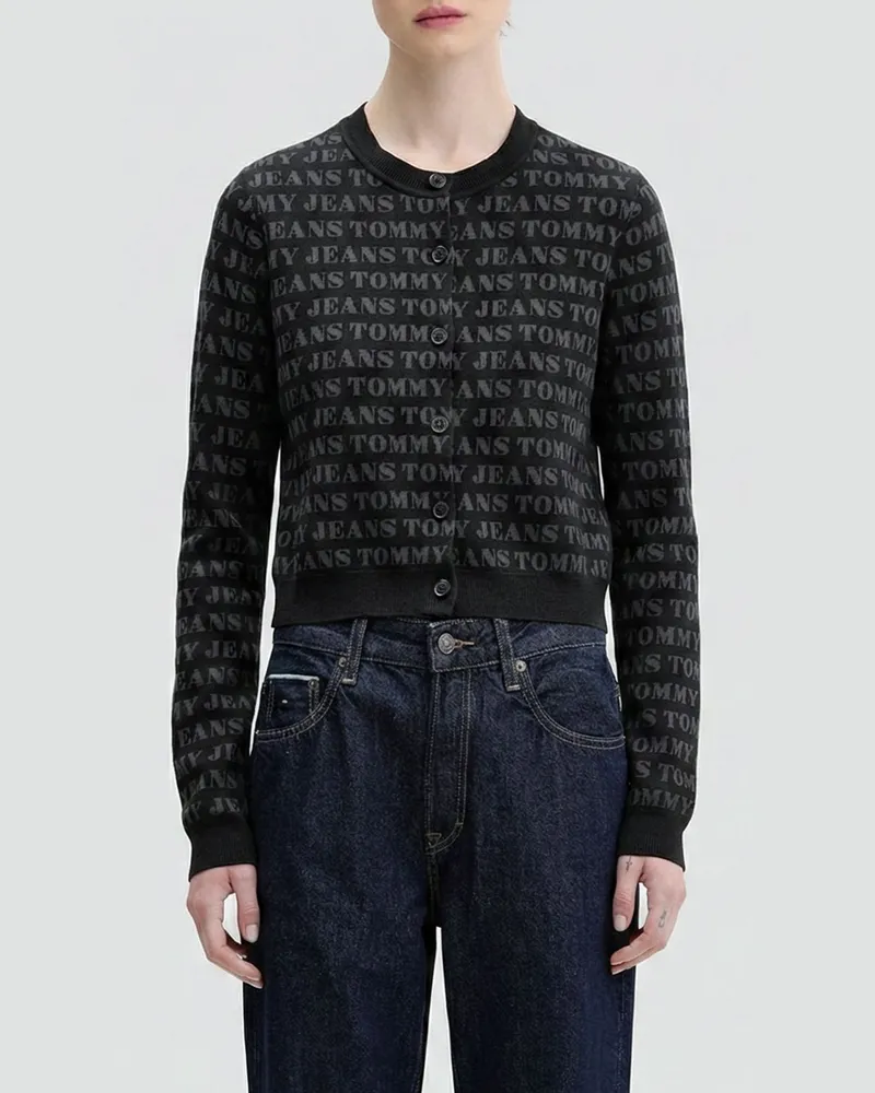 Tommy Hilfiger Strickjacke damen Schwarz