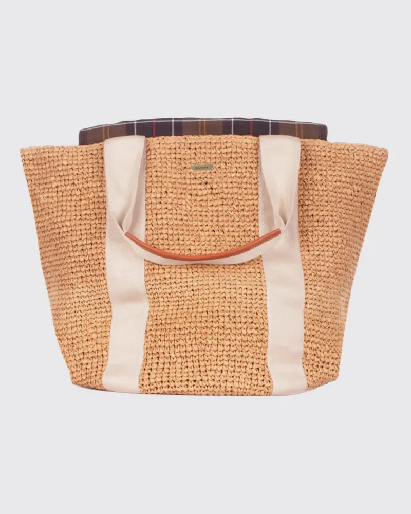 Barbour Schultertasche damen Beige