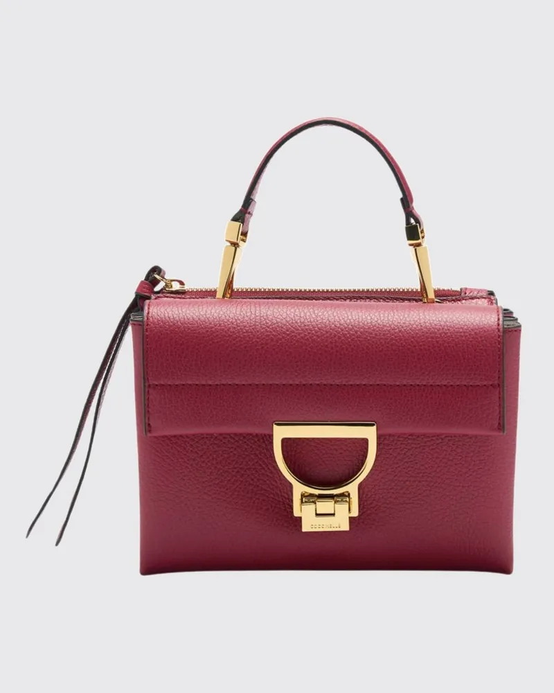 Coccinelle Schultertasche damen Weinrot
