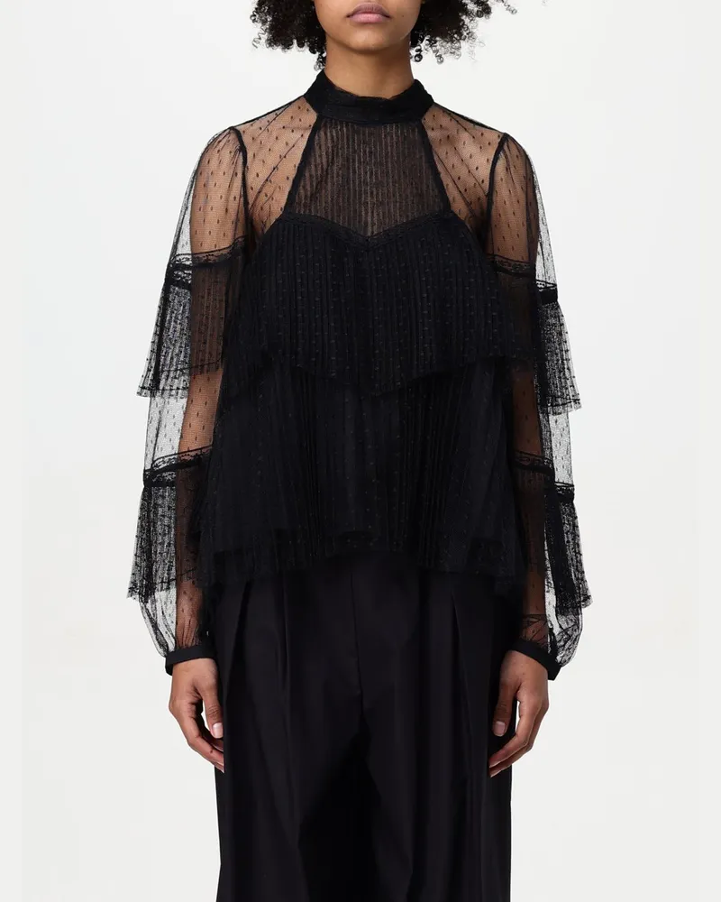 Twin-Set Top damen Schwarz