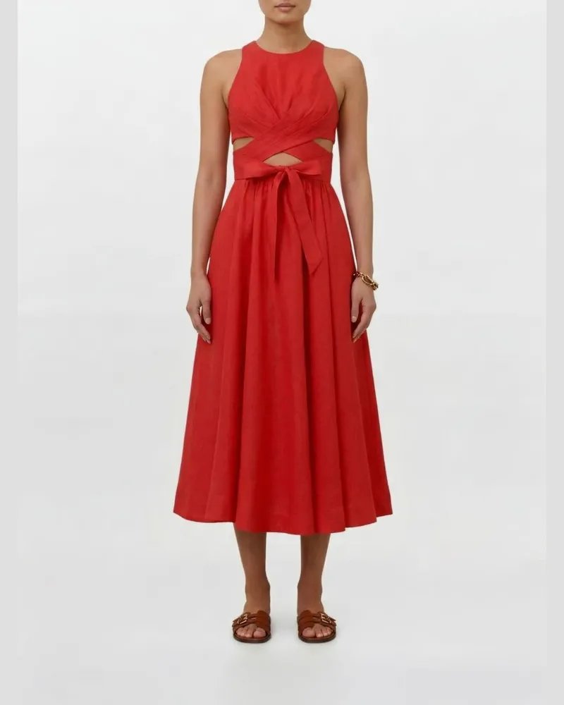 Zimmermann Kleid damen Rot