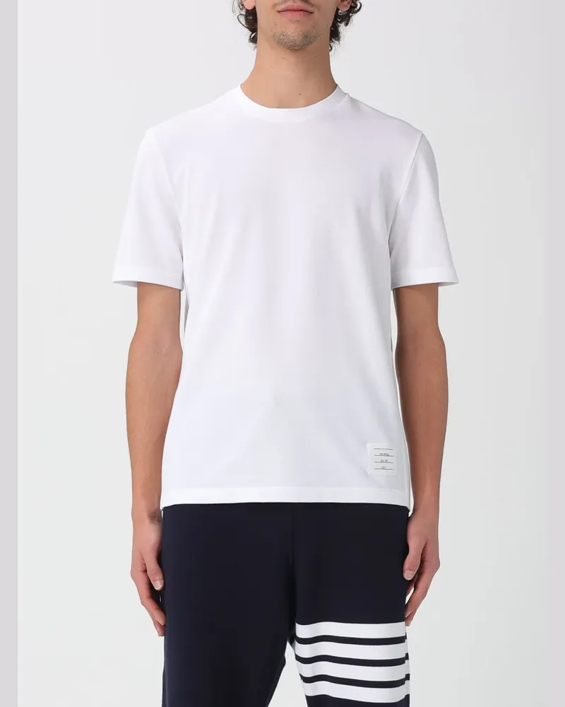 Thom Browne T-shirt herren Weiß