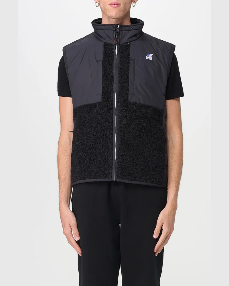 K-Way Weste herren Schwarz
