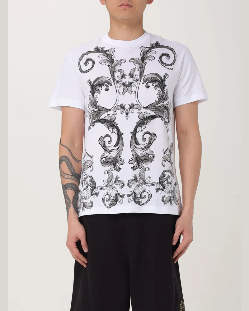 Versace Jeans T-shirt herren Weiß