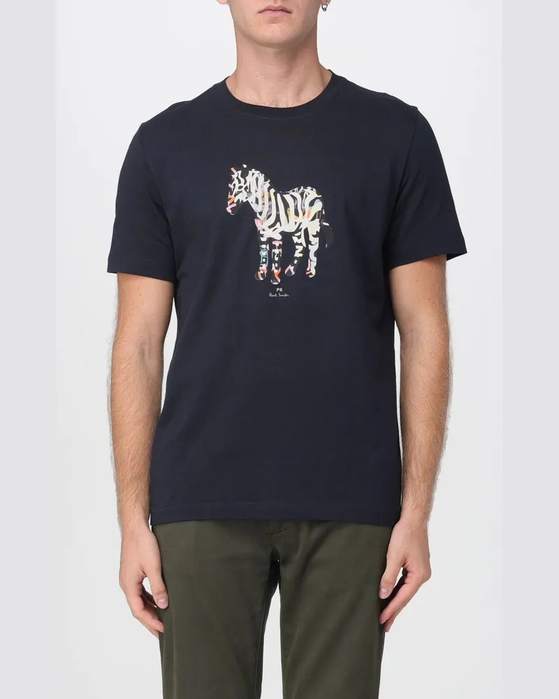 Paul Smith T-shirt herren Blau