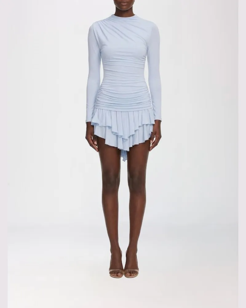 Self-Portrait Kleid damen Blau