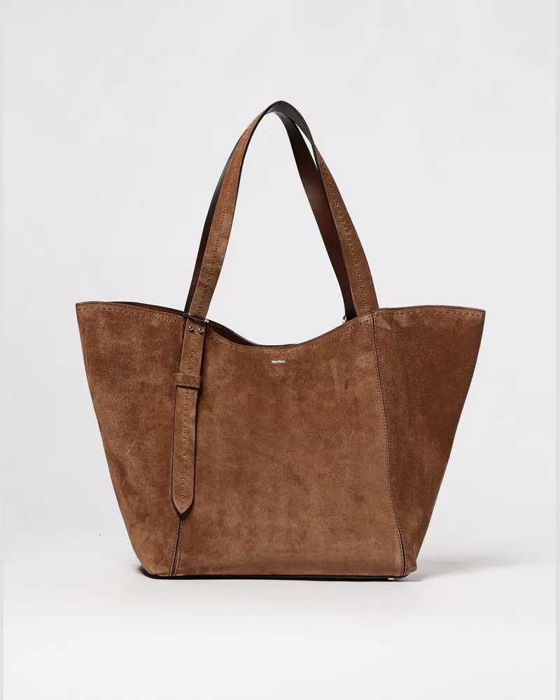 Max Mara Schultertasche damen Braun