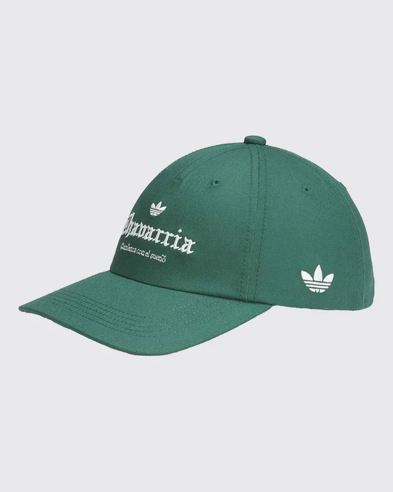 adidas Grüne Baumwoll-Baseballkappe x Willy Chavarria Grün