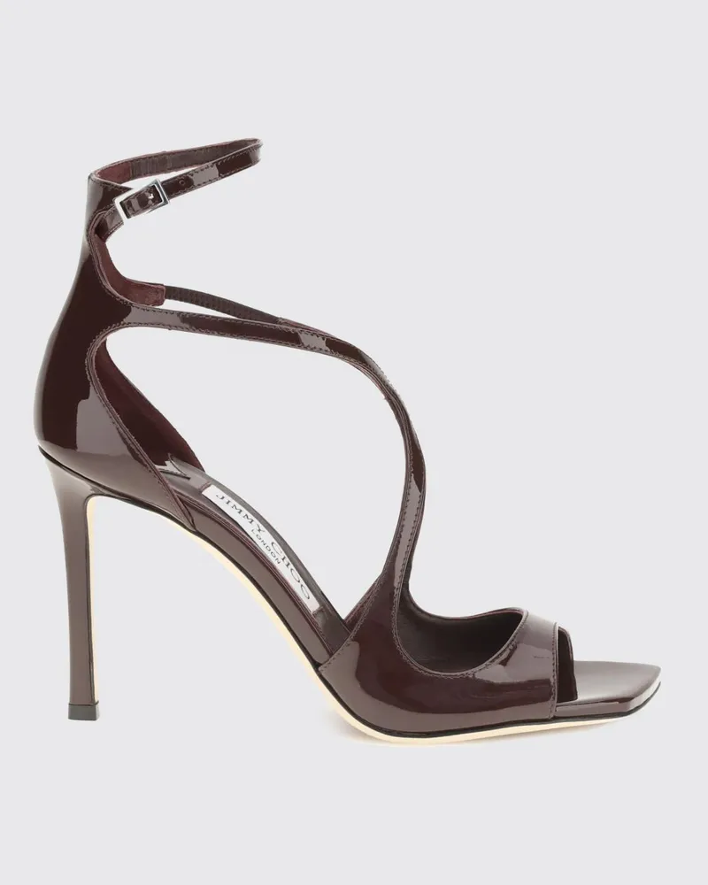 Jimmy Choo Sandalen mit absatz damen Weinrot