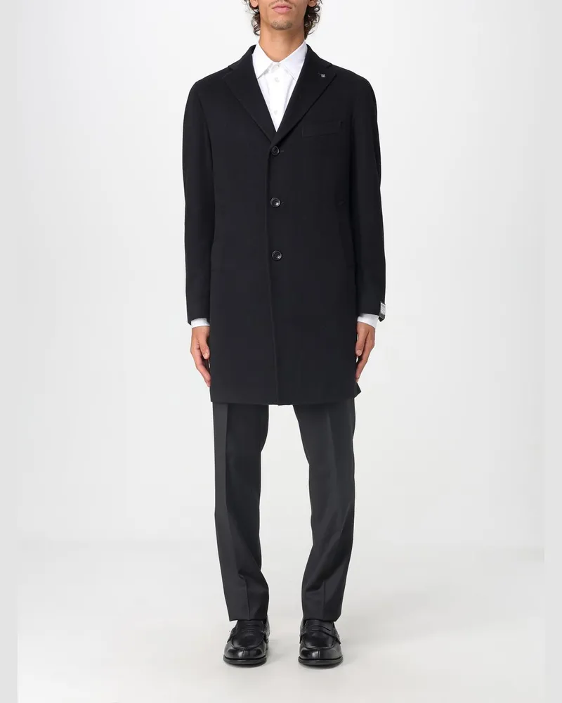 Tagliatore Mantel herren Schwarz