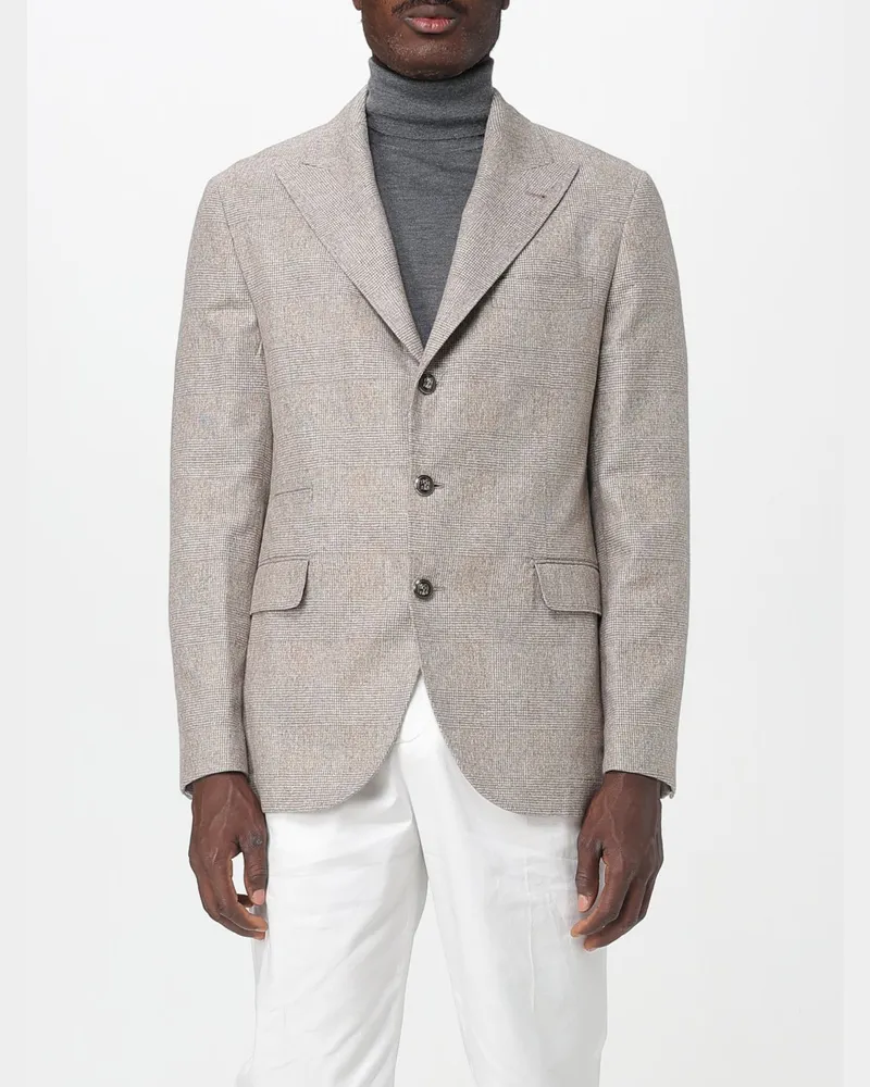 Brunello Cucinelli Blazer herren Braun