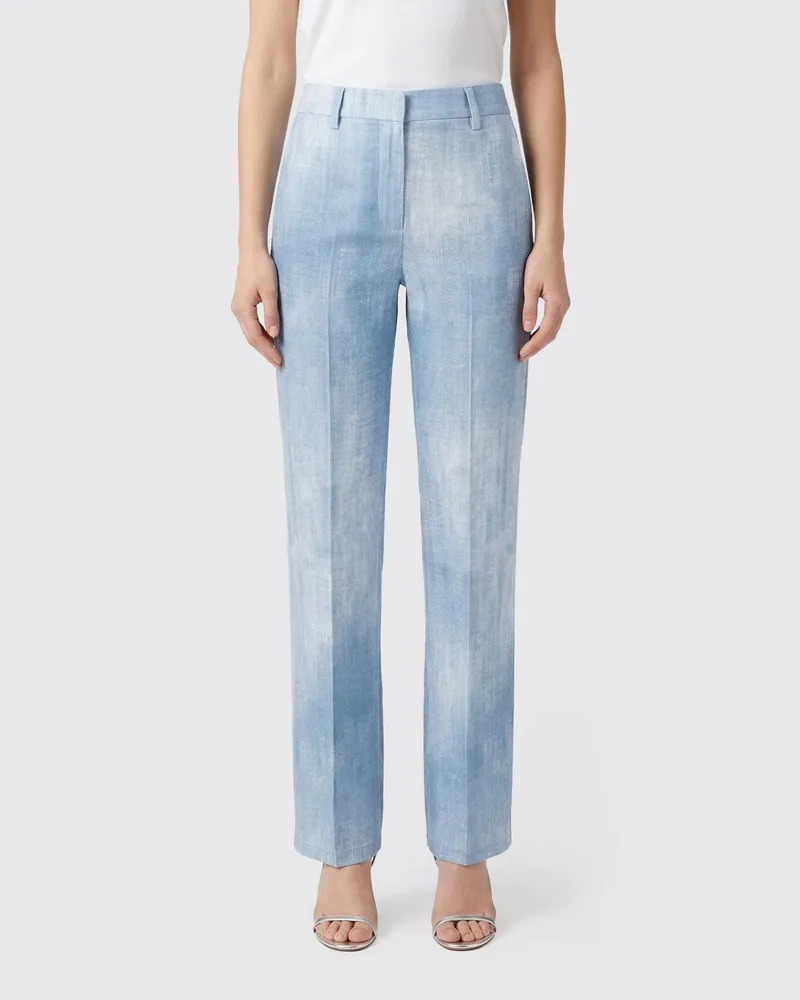 Ermanno Scervino Hose damen Blau