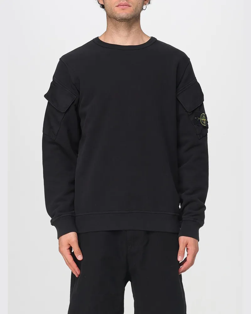 Stone Island Sweatshirt herren Schwarz