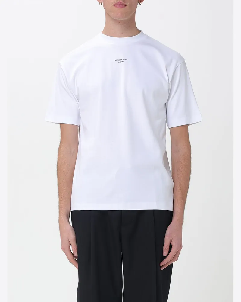 Drôle de Monsieur T-shirt herren Weiß