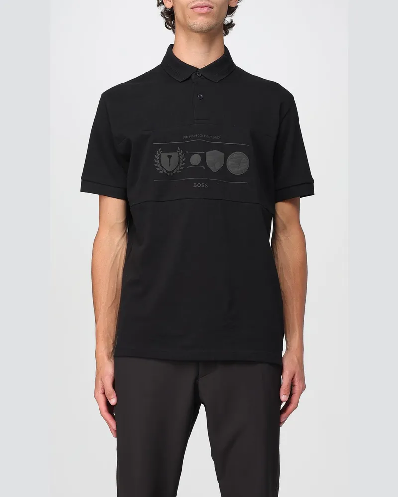 HUGO BOSS Polo herren Schwarz