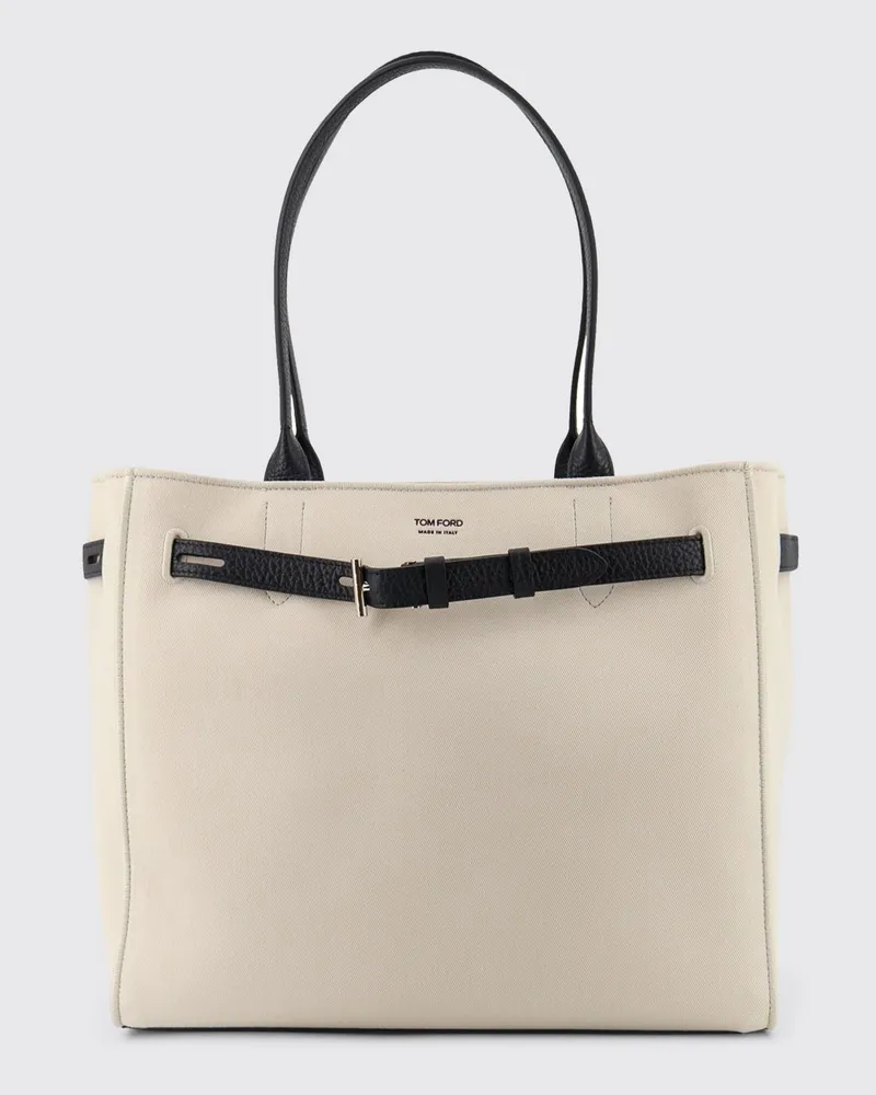 Tom Ford Schultertasche damen Ecru