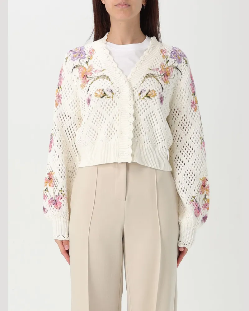 Twin-Set Pullover damen Ivory