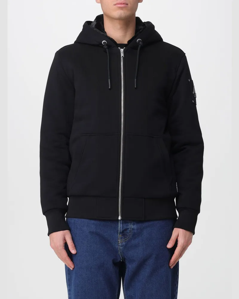 Moose Knuckles Sweatshirt herren Schwarz