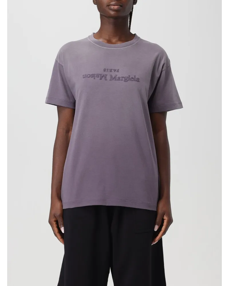 Maison Margiela T-shirt damen Violett