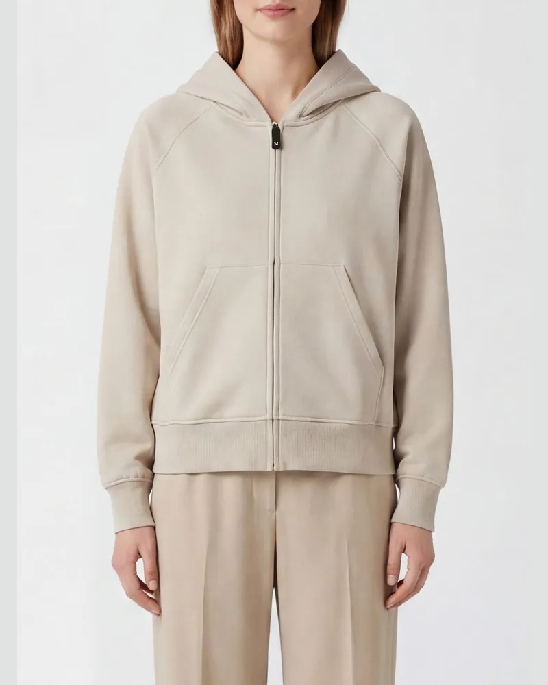 Max Mara Max Mara Baumwoll-Hoodie Beige