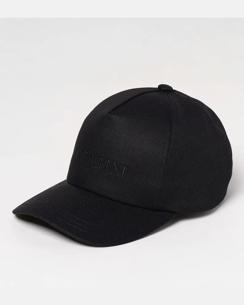 Saint Laurent Hut Schwarz