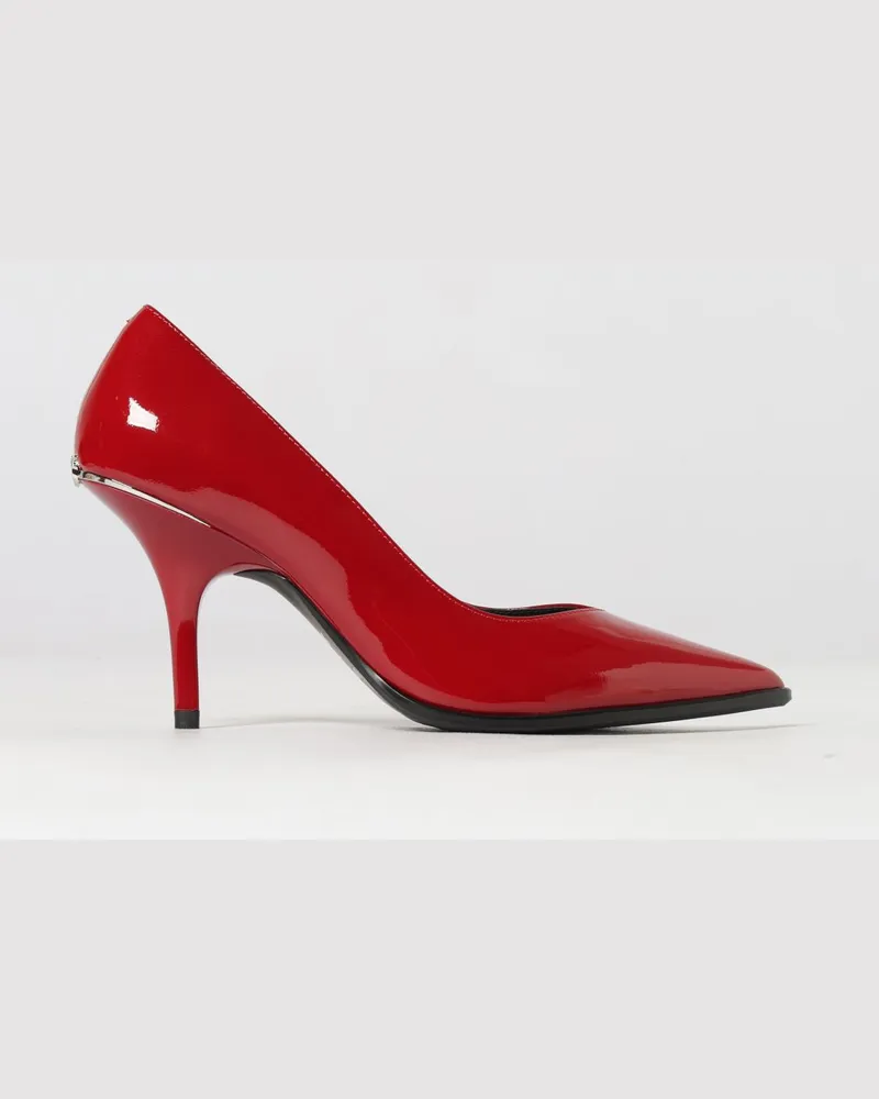 Pinko Lady Pumps aus Glattleder mit Mandelspitze und hohem Stiletto-Absatz Rot