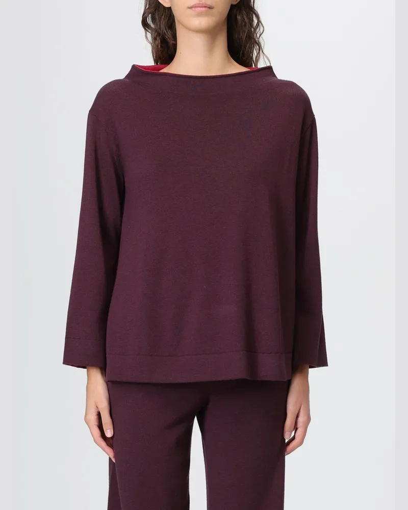 Liviana Conti Pullover damen Burgunderrot