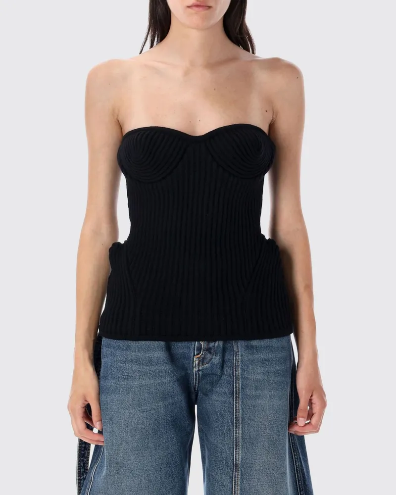 Jean Paul Gaultier Top damen Schwarz