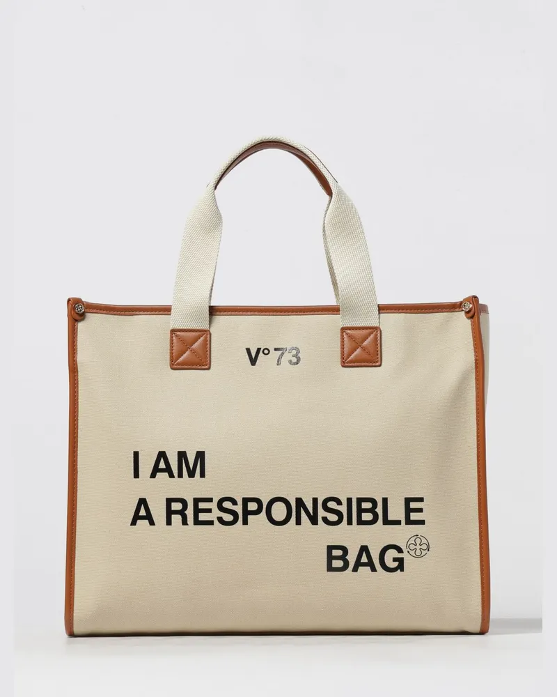 V°73 Handtasche damen Beige