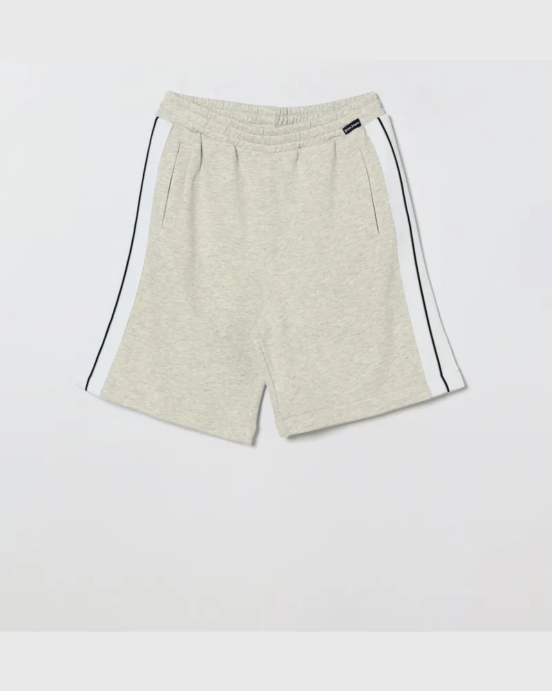 Palm Angels Jogging-Shorts aus Baumwolle Grau