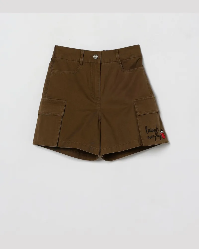 Monnalisa Baumwoll-Cargoshorts Braun