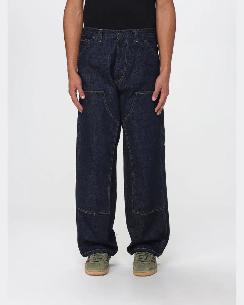 Carhartt WIP Hose herren Blau
