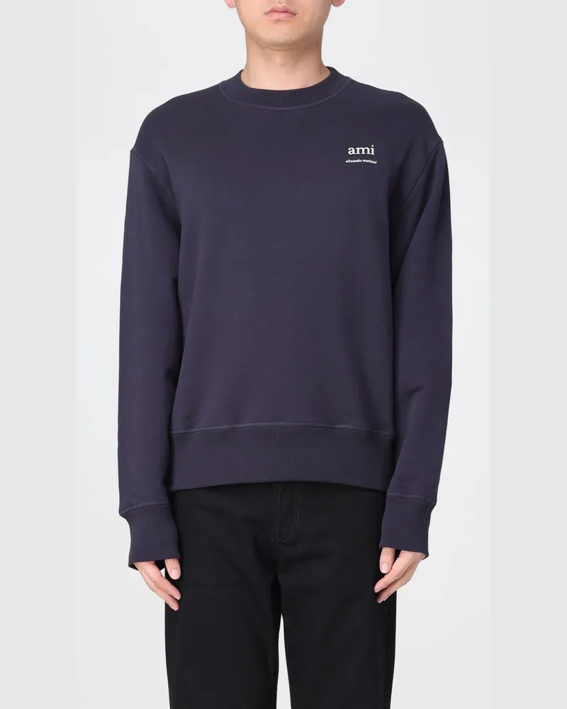 AMI Paris Sweatshirt herren Blau