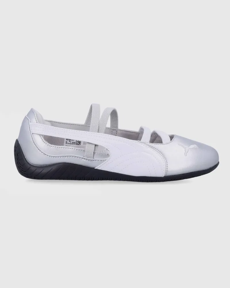 Puma Flache schuhe damen Silber