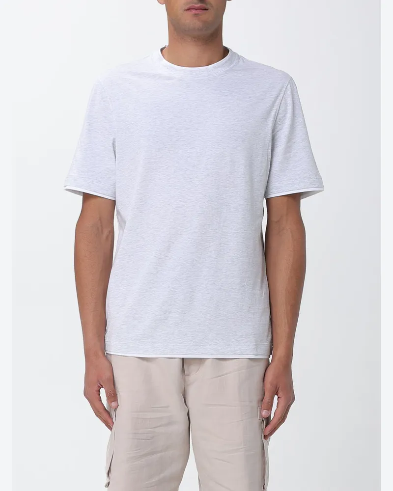 Brunello Cucinelli T-shirt herren Ice