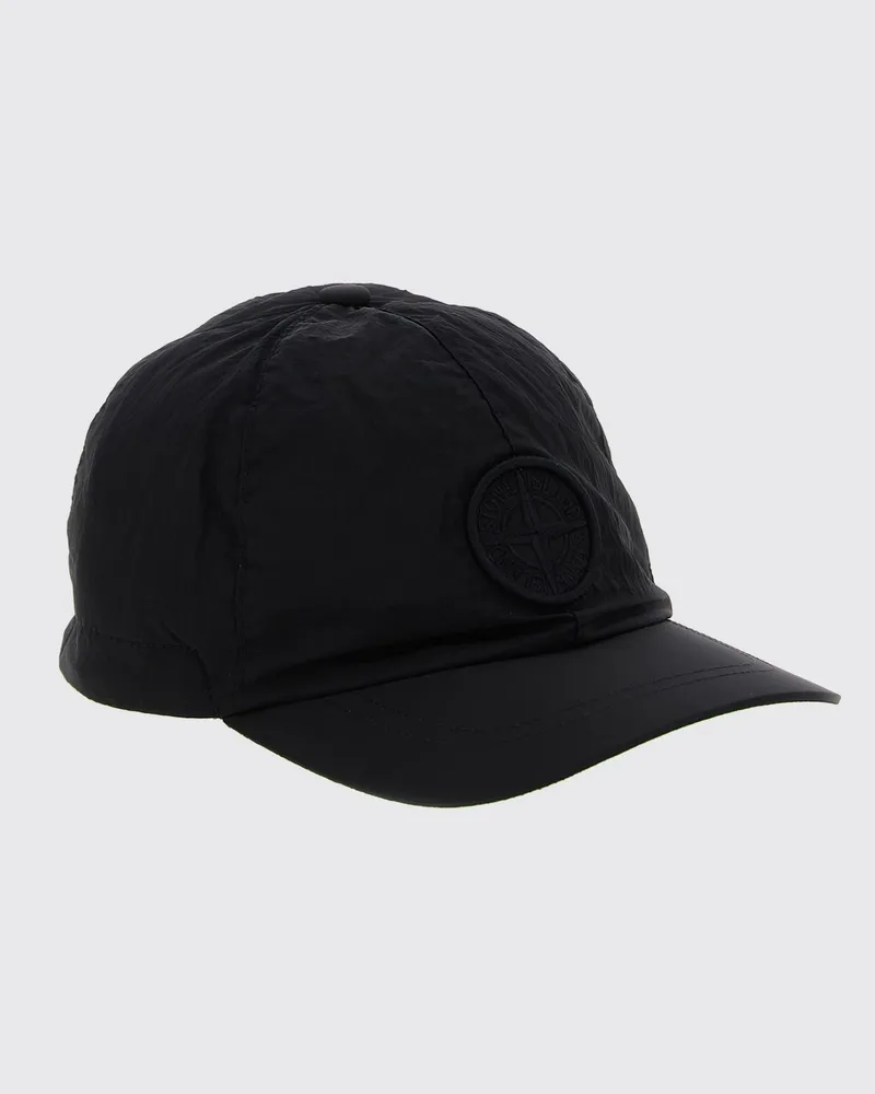 Stone Island Mtze kinder Schwarz