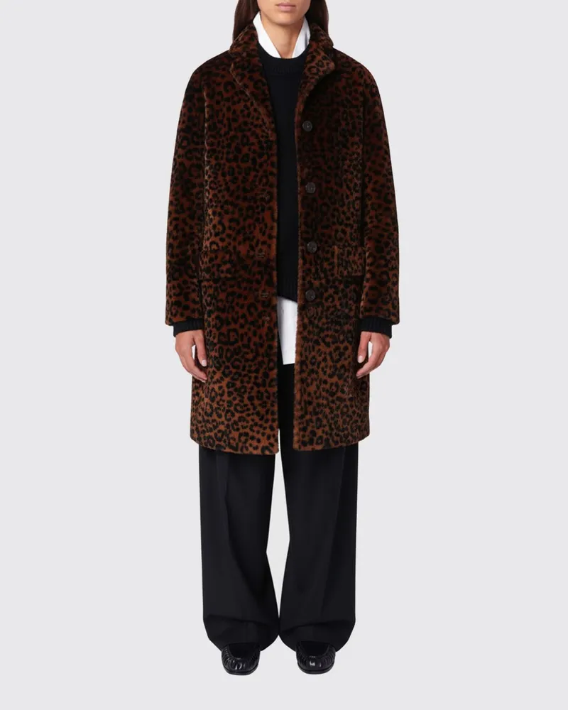 Salvatore Santoro Mantel damen Braun