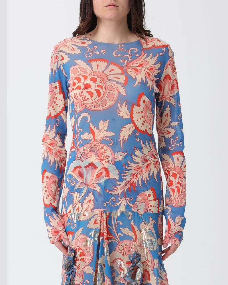 Etro Top damen Hellblau