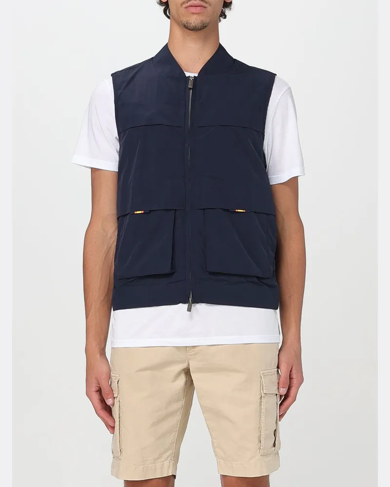 K-Way Weste herren Blau