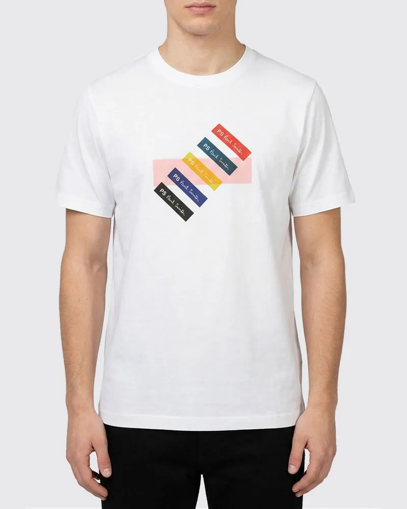 Paul Smith T-shirt herren Weiß