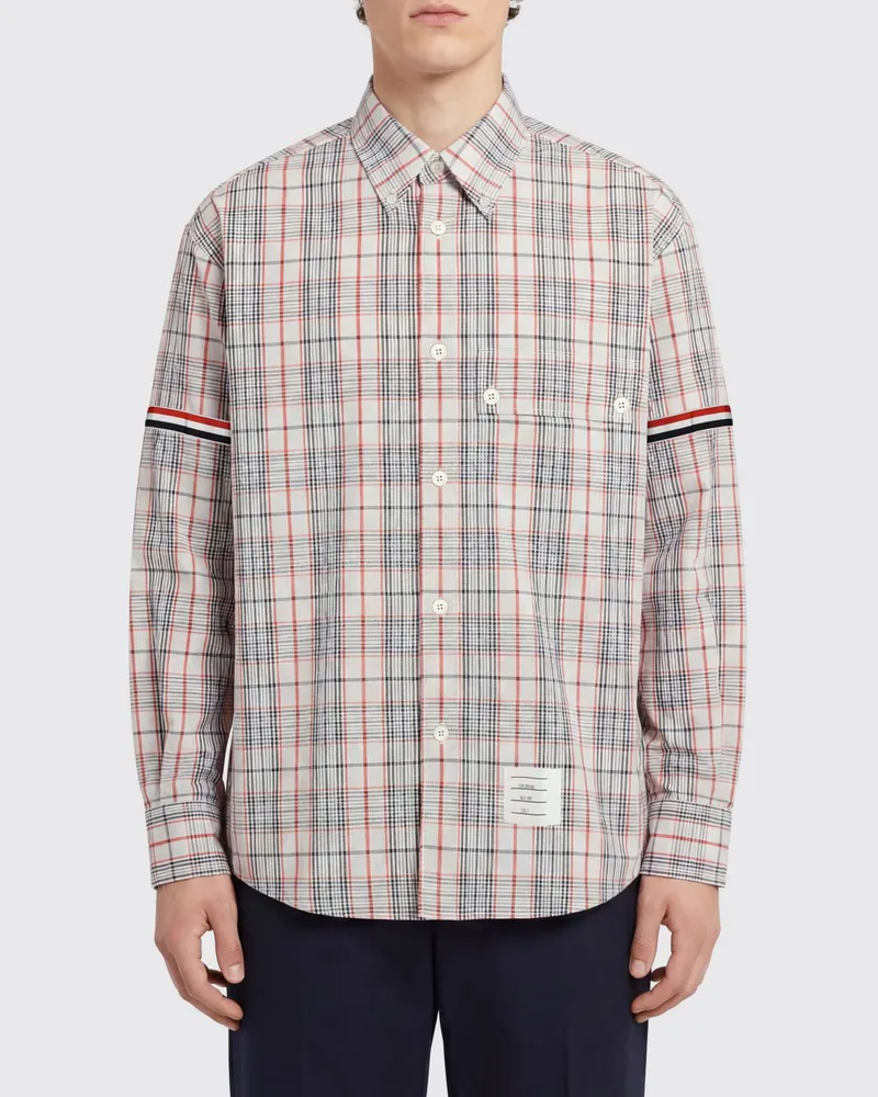 Thom Browne Polo herren Weiß