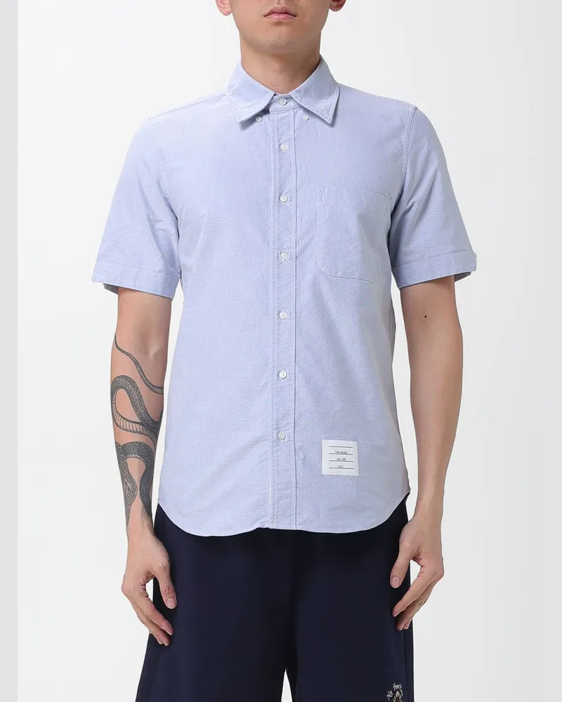 Thom Browne Hemd herren Hellblau