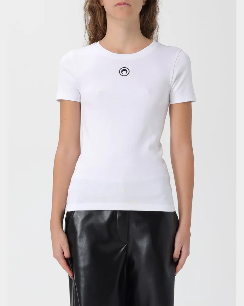 Marine Serre T-shirt damen Weiß